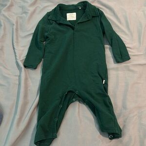 Little Sleepies Emerald Romper